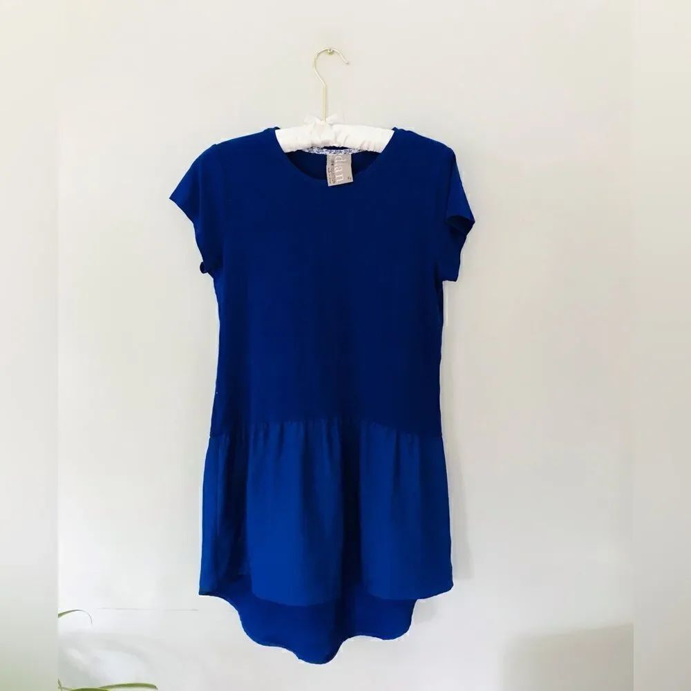 Dolan Left Coast Collection | Anthropologie | royal blue tunic dress